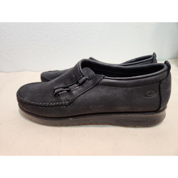 Dexter Walkmocs Harmony Black Leather Shoes Men’s 9M NWOB Made in USA Casual - Picture 6 of 12